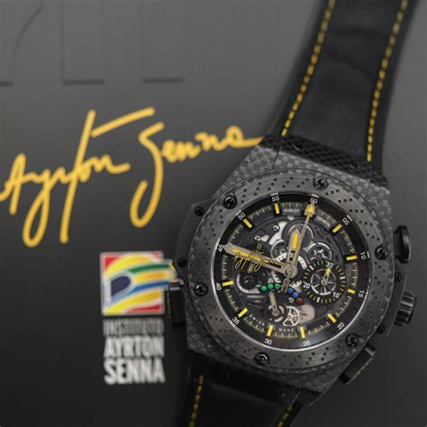 hublot f1 ayrton senna|hublot king senna limited edition.